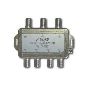  Direct TV® approved 3x4 mini multiswitch Electronics