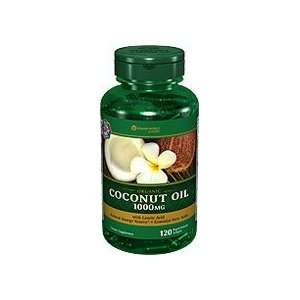  Vitamin World Organic Coconut Oil, 1000mg, with Lauric 