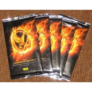  NECA The Hunger Games Movie Trading Cards 5 Packs Booster 