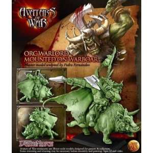  Avatars of War Orc Warlord Mounted on Warboar Toys 