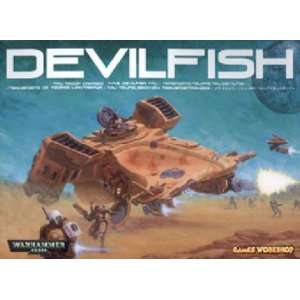  Tau Empire Devilfish APC Tank Warhammer 40k Toys & Games