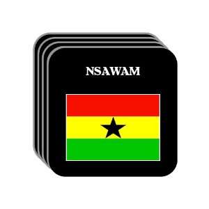  Ghana   NSAWAM Set of 4 Mini Mousepad Coasters 