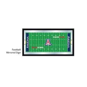  University of Arizona Wildcats NCAA Football Mirrored Sign 