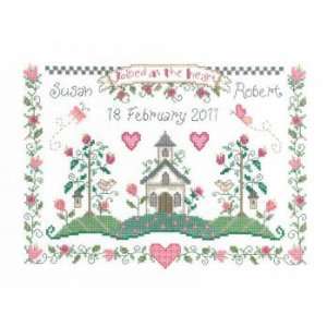  Joined at the Heart   Cross Stitch Pattern Arts, Crafts 