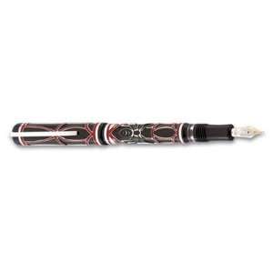 Visconti Limited Edition Ruby Red Istos Aracnis Spider Fountain Pen 