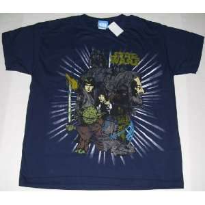  Star Wars Yoda Darth Vader Luke T Shirt Youth M / 8 