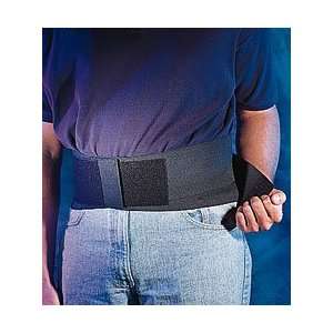 Back Support   Large Black 6 elastic with four anti roll 