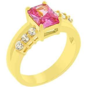  Pink Ice Radiant Ring (size 10) 