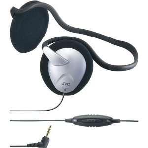  JVC HAB5VS Backband Headphone with Volume control (Silver 