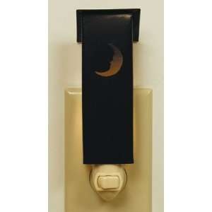  Outhouse Night Lights ~ Man in the Moon ~ Rustic Brown 