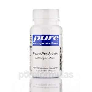 Pure Encapsulations PureProbiotic Allergen Free 60 Vegetable Capsules 