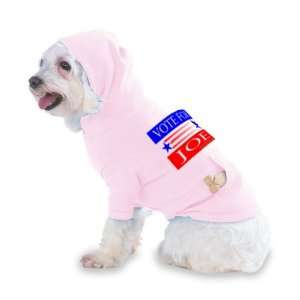  VOTE FOR JOE Hooded (Hoody) T Shirt with pocket for your 