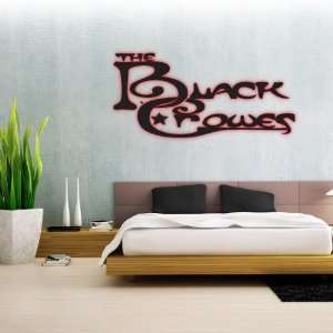  Black Crowes Wall Decal 25 x 10 