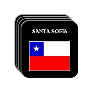  Chile   SANTA SOFIA Set of 4 Mini Mousepad Coasters 