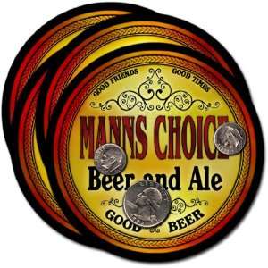  Manns Choice, PA Beer & Ale Coasters   4pk Everything 