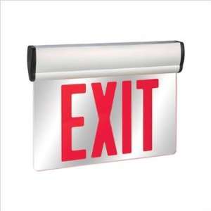  Double Face Red LED Edge Lit Exit Sign