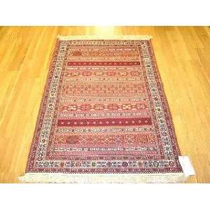    3x5 Hand Knotted Soumak Persian Rug   50x33