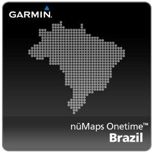Garmin nüMaps Onetime NT 2010 Map Update of Brazil [Online Map Code]