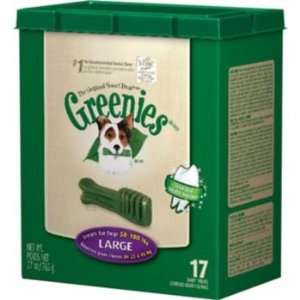  Greenies Dog Dental Chew Treats Large 27oz 17ct Pet 