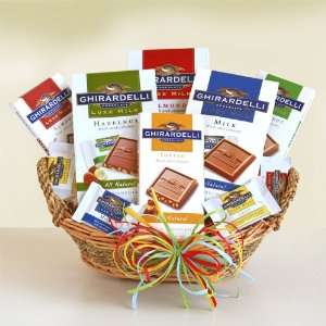 Mothers Day Chocolate Gift Basket  The Ghirardelli Luxe Collection 