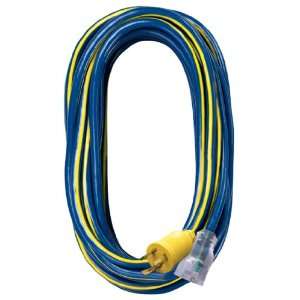   04 00207 25 Foot 10/4 Gauge STW 30 Amp Extension Cord with Lighted End