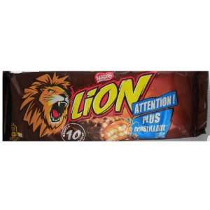 Nestle Lion Chocolate Bars 10 Pack 42g Grocery & Gourmet Food