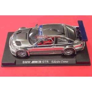   BMW M3 GTR Special Edition Chrome Slot Car (Slot Cars) Toys & Games