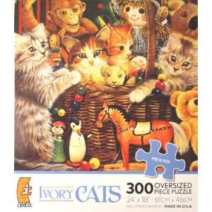  Lesley Anne Ivorys Ivory Cats   CATS IN THE TOY BOX 300 