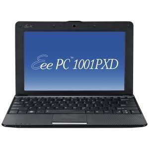  Asus Eee PC 1001PXD EU17 BK 10.1 LED Netbook   Intel Atom 