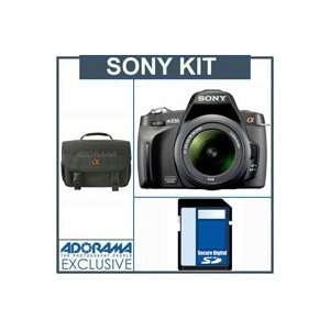  Sony (alpha) A230 10.2 Megapixel DSLR Camera with 18 55mm 