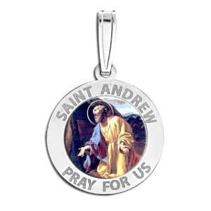  Saint Andrew Medal Color Jewelry
