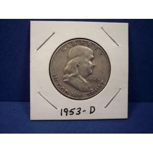  1953 D Franklin Half Dollar 