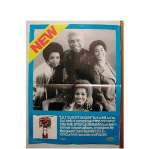 The Staple Singers Poster Old Great One 
