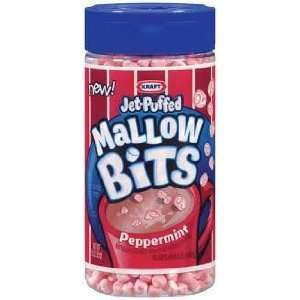 Kraft Jet Puffed Mallow Bits Peppermint Flavor Marshmallows  
