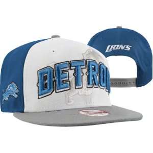 Detroit Lions 2 Tone New Era 9FIFTY 2012 Draft Snapback Hat  