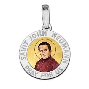  Saint John Neumann Medal Color Jewelry