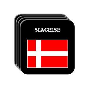  Denmark   SLAGELSE Set of 4 Mini Mousepad Coasters 