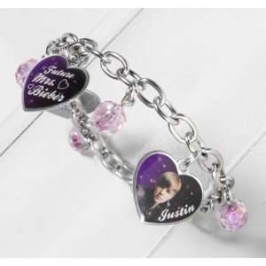  Bieber Fever Future Mrs. Bieber Charm Bracelet Toys 