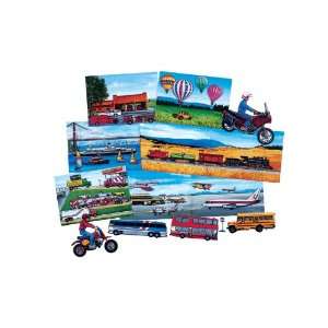  Transportation Felt Book Kit  cars, planes, trains, trucks 