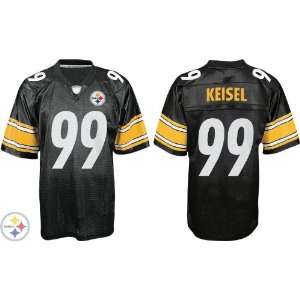 Pittsburgh Steelers #99 Brett Keisel Jerseys Black Authentic NFL 