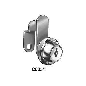 COMPX NATIONAL C8051 C415A 14A Disc Tumbler Cam Lock,Nickel,Key C415A