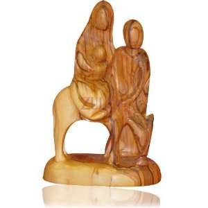  14cm Travel To Egypt Olive Wood Figure 