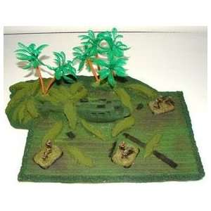  Finished Terrain 15mm Vietnam   Jungle Field with Downed 