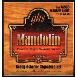  GHS Strings Mandolin Sonny Osborne Set (Medium Phosphor 