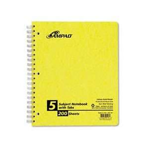  Ampad® Multi Subject Notebook, College/Medium Rule, Ltr 