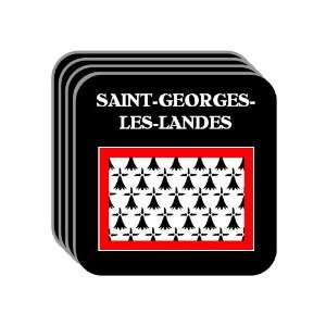 Limousin   SAINT GEORGES LES LANDES Set of 4 Mini Mousepad Coasters