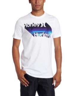  Hurley Mens Ombre Short Sleeve Premium T Shirt Clothing