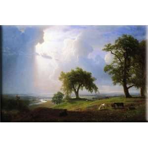  California Spring 16x10 Streched Canvas Art by Bierstadt 
