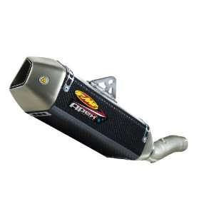  FMF Racing Apex Dual Slip Ons   Carbon Muffler   Titanium 