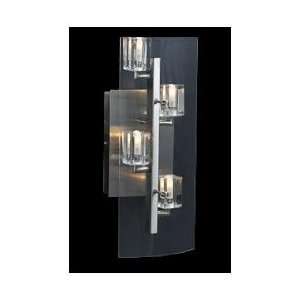  Clear Glass Cubes 5 1/2 Wide Wall Sconce
